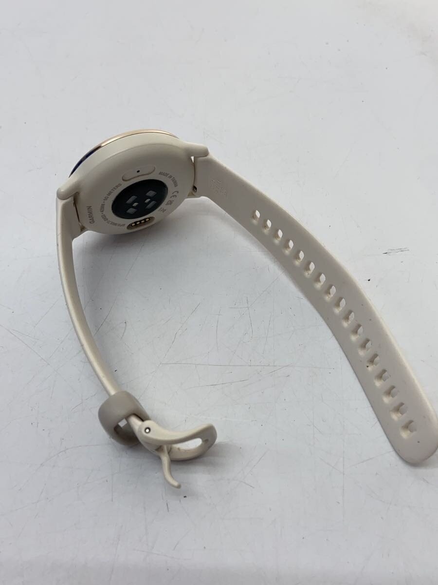 GARMIN Smartwatch Digital Rubber Black White Watch Case 4.2cm Dial 3.8cm Band Wi