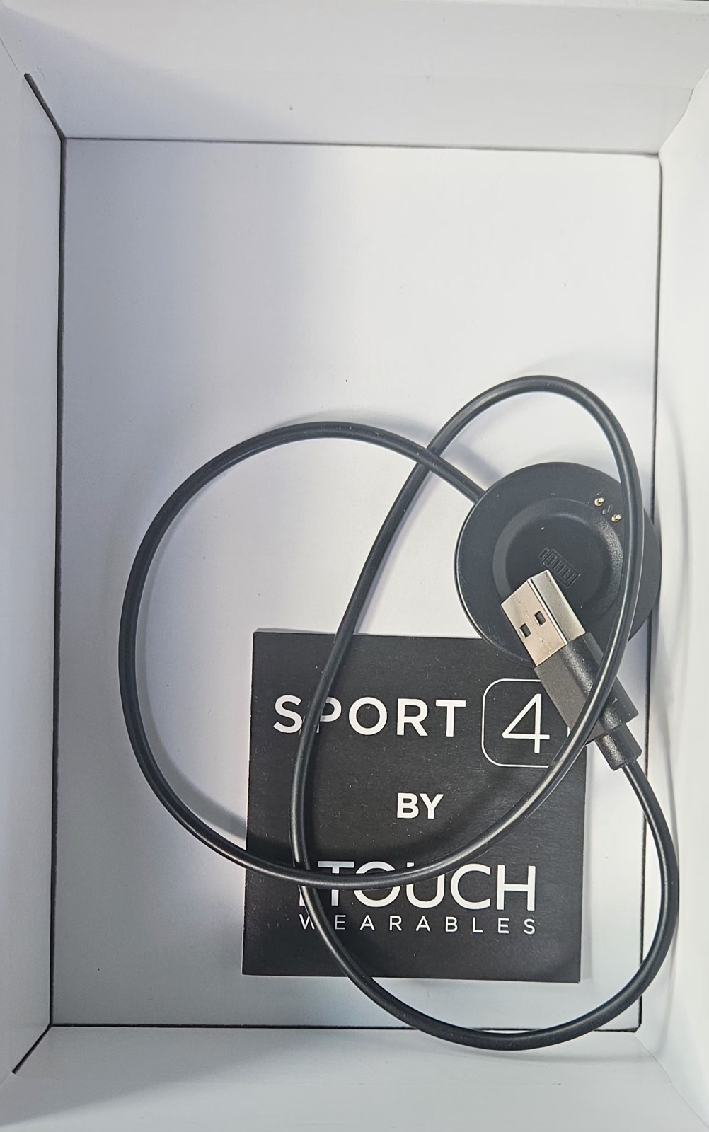 iTouch Sport 4 Smartwatch TP4R01-TM1 Titanium Health & Fitness Tracker