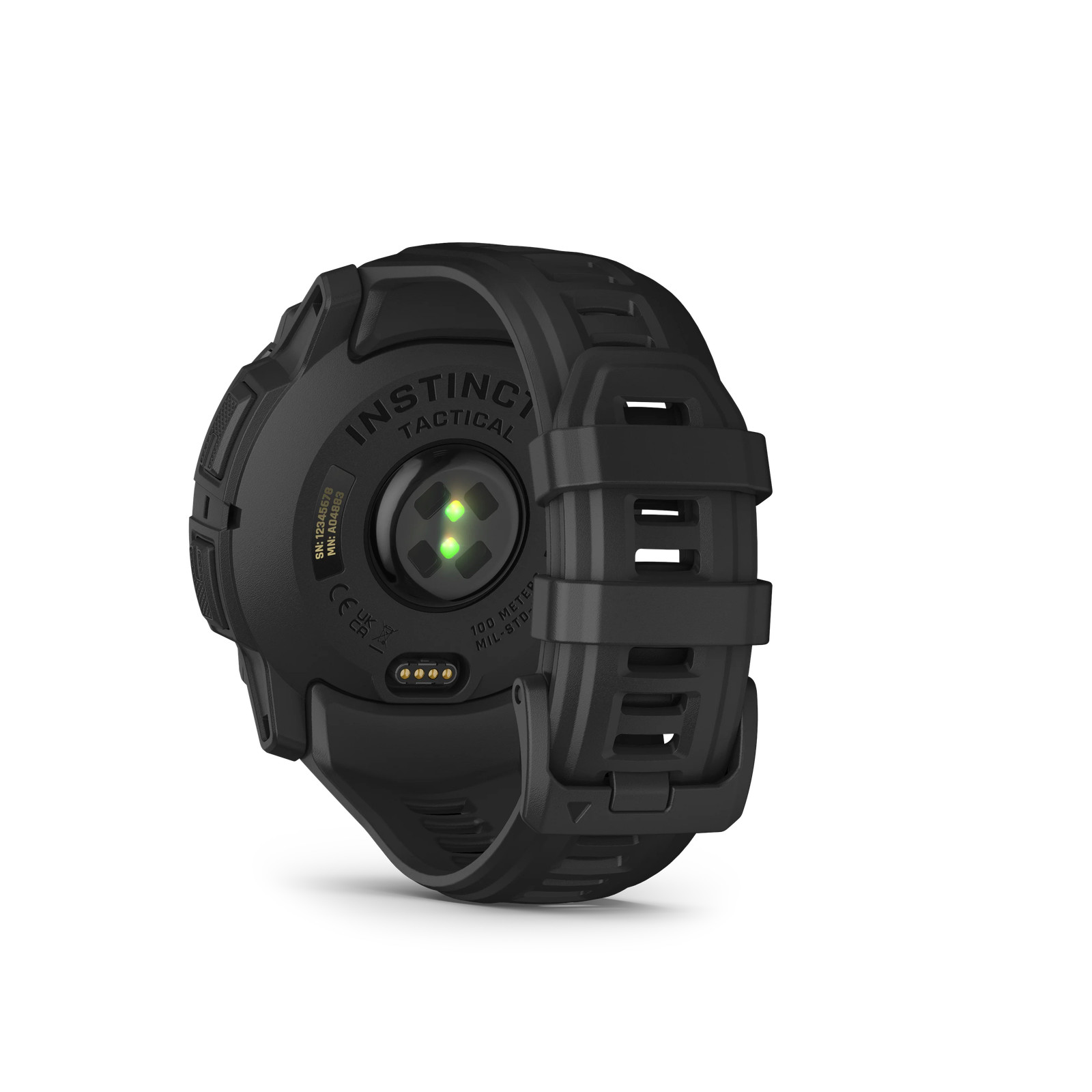 Garmin Instinct 3 AMOLED, Tactical, (50mm) Black w/ Black Band (010-03020-50) *