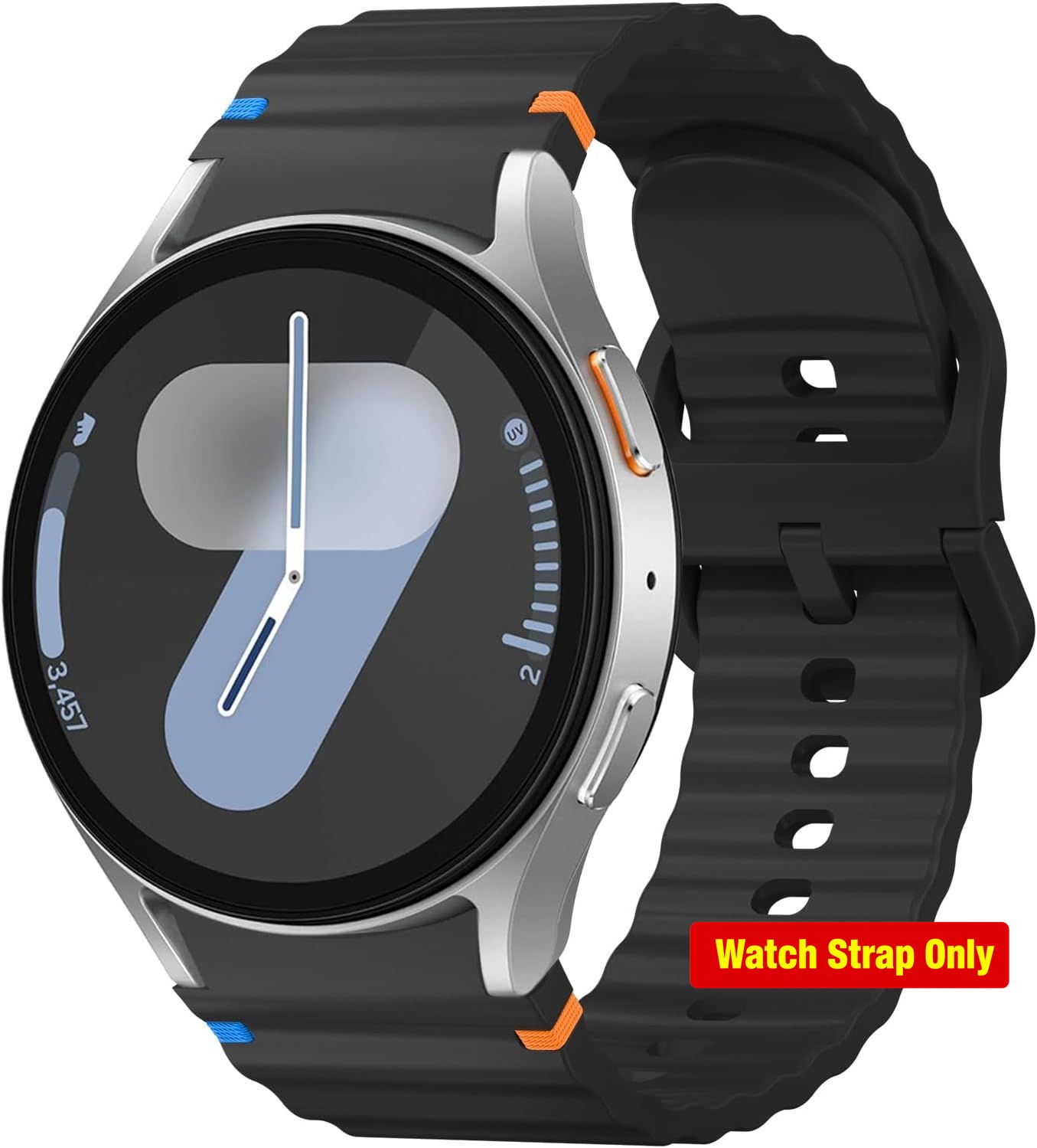 No Gap Silicone Strap Compatible with Samsung Galaxy Watch 7 40mm 44mm