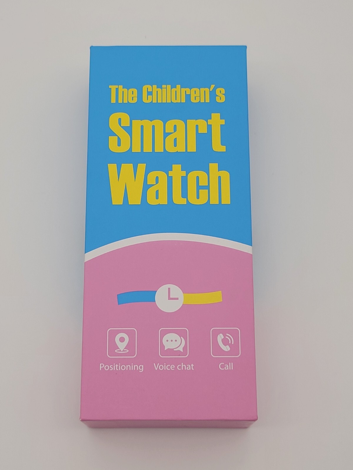 The Children’s Smart Watch Y92 Pink White Polka-dot WiFi Water Resistant