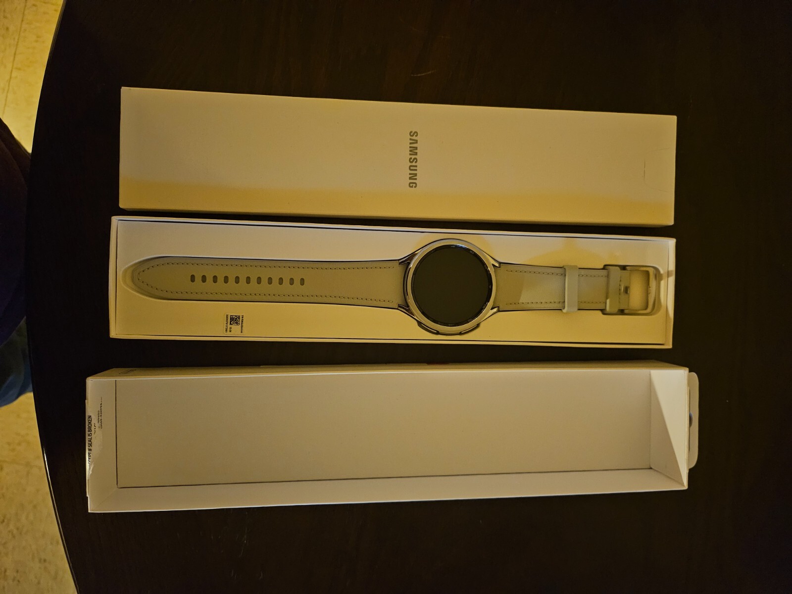 Samsung Galaxy Watch6 Classic SM-R960 47mm Stainless Steel Case with Hybrid Band