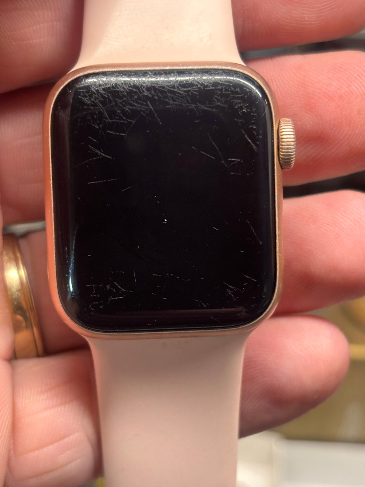 PINK APPLE WATCH SE 1st Gen A2353 40mm Watch Works 32gb GPS LTE NO CHARGE