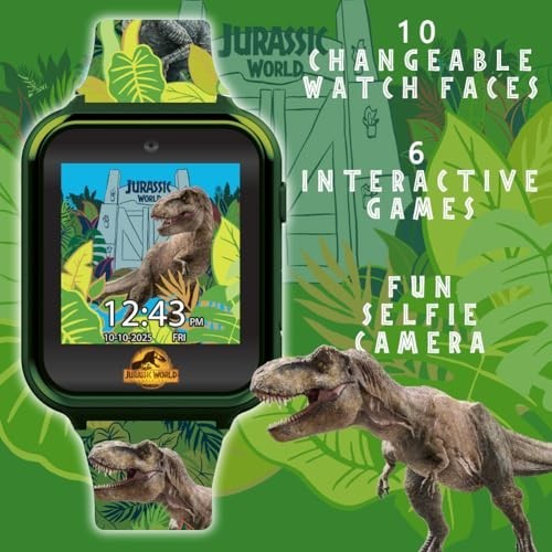 Kids Smart Watch – 10 Faces, 3 Wallpapers, Games, Alarm, Camera, Voice Recorder,
