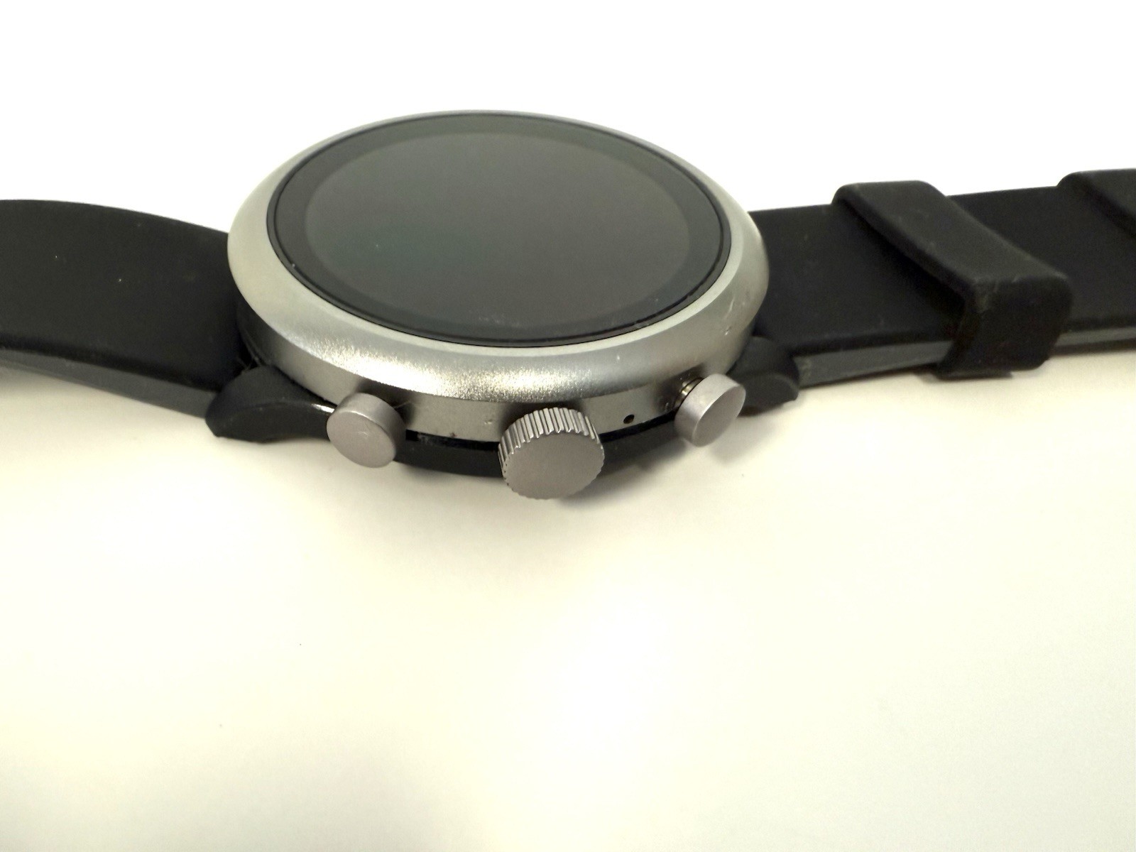 Fossil Sport Black Silicone Fitness Smartwatch FTW4019