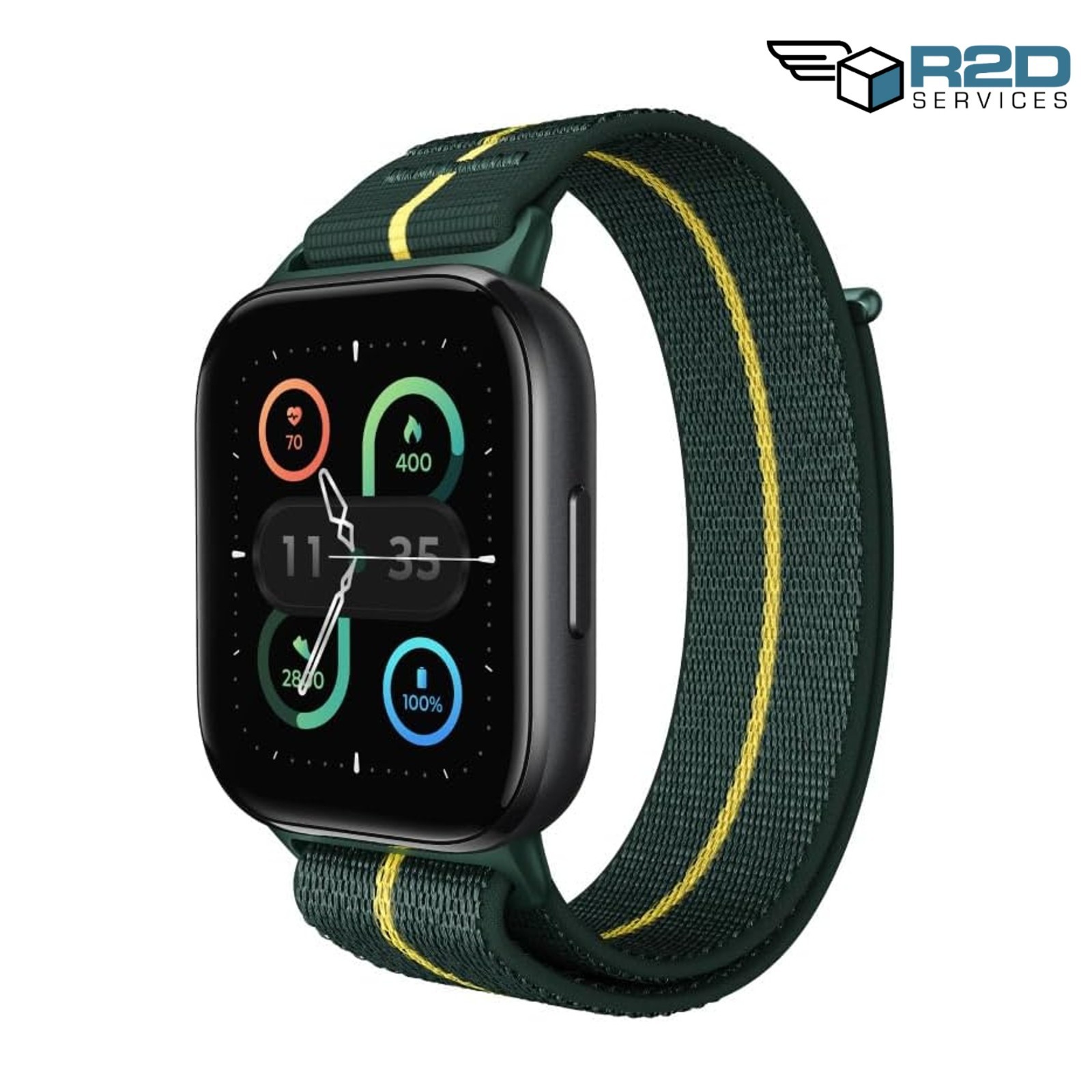 [Brand New] Motorola Moto Watch Fit Trekking Green