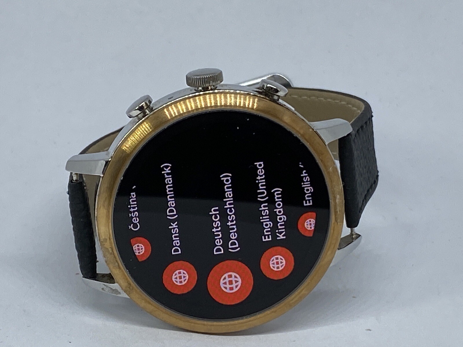 Fossil Gen 4 Authentic Digital Dial Smart Watch Custom Band FTW6016 BA314