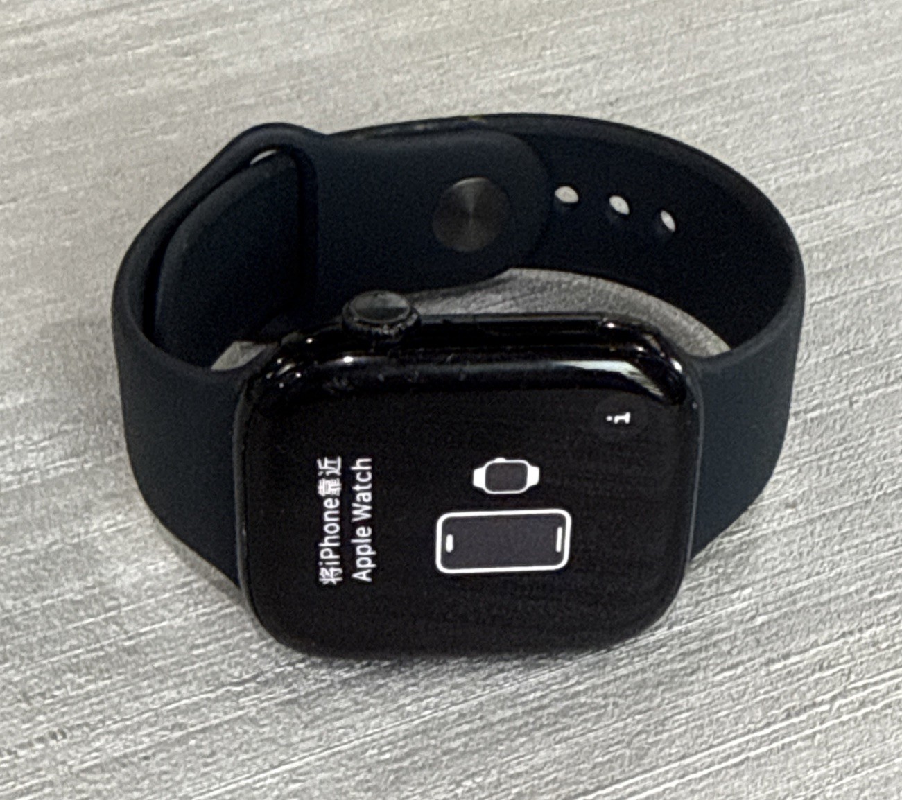Apple Watch Series 10 (GPS Only) 46mm Case w Black Sport Band – Battery 100%