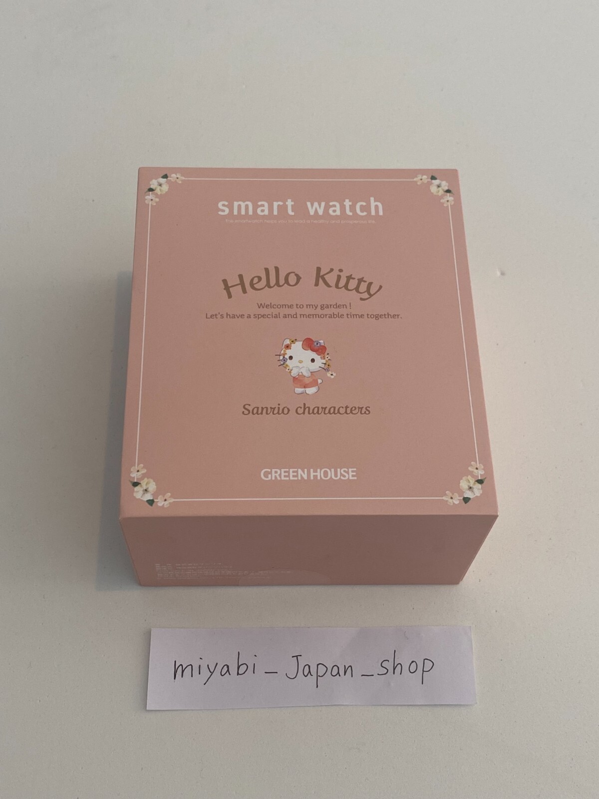 Smartwatch Sanrio Hello Kitty GH-SMWL-KT Green House Pink W/Box 4511677139406