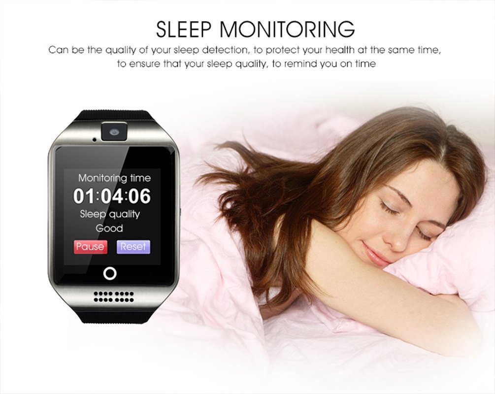 Touch Screen Smart Watch with Camera Women Men Smartwatch For Android Phones