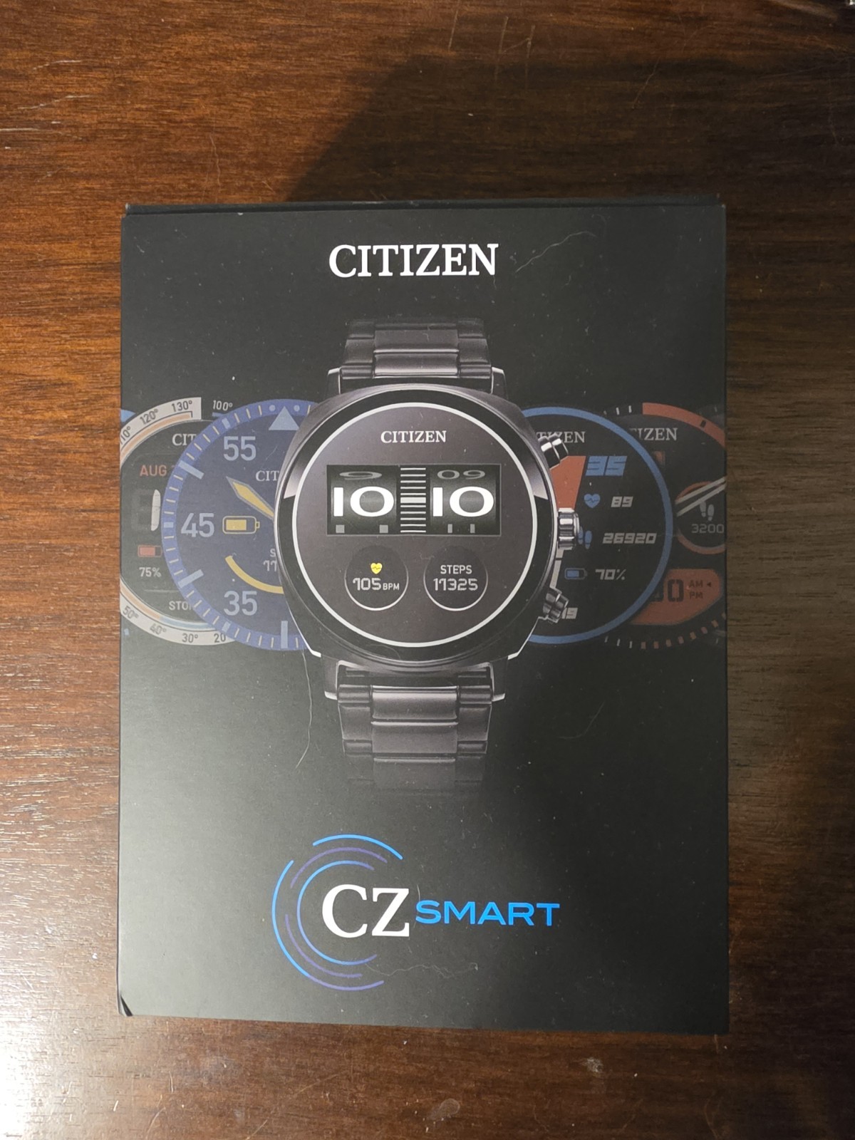Citizen CZ Smart PQ2 41MM Unisex Smartwatch HR, Fitness Tracker MX1005-83X