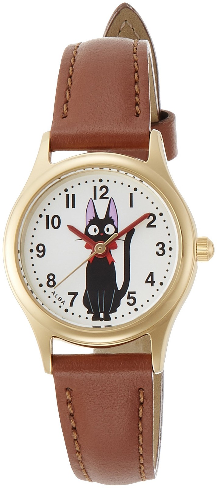 ALBA Kiki’s Delivery Service Jiji Cat Watch ACCK405 Leather Studio Japan Ghibli