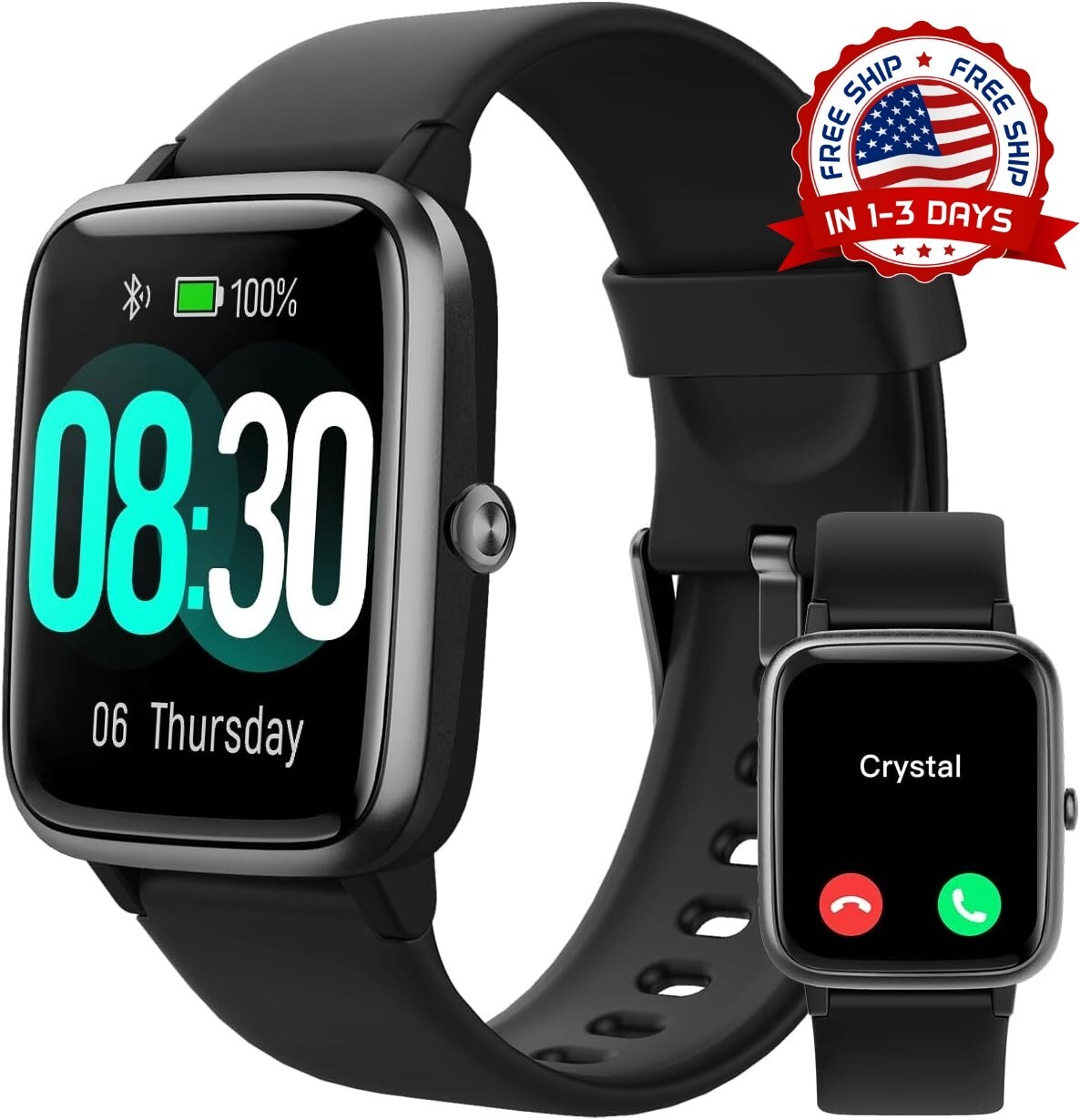 Reloj Inteligente de Mujer Hombre para Iphone Apple Samsung Android y Bluetooth