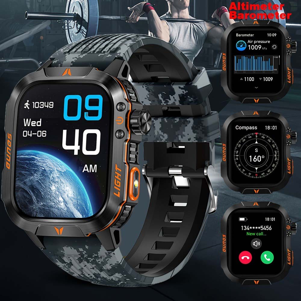 High – Performance Long Battery Life Smartwatch, Fitness Tracker for Workouts
