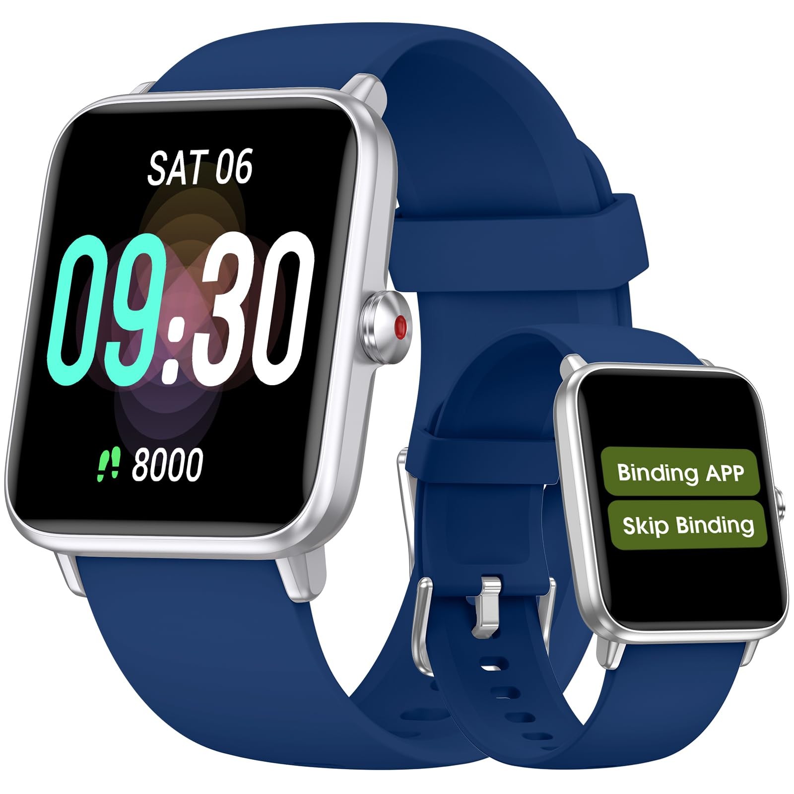 Pedometer Senior Friendly No App/Required, Waterproof Fitness Tracker with St…