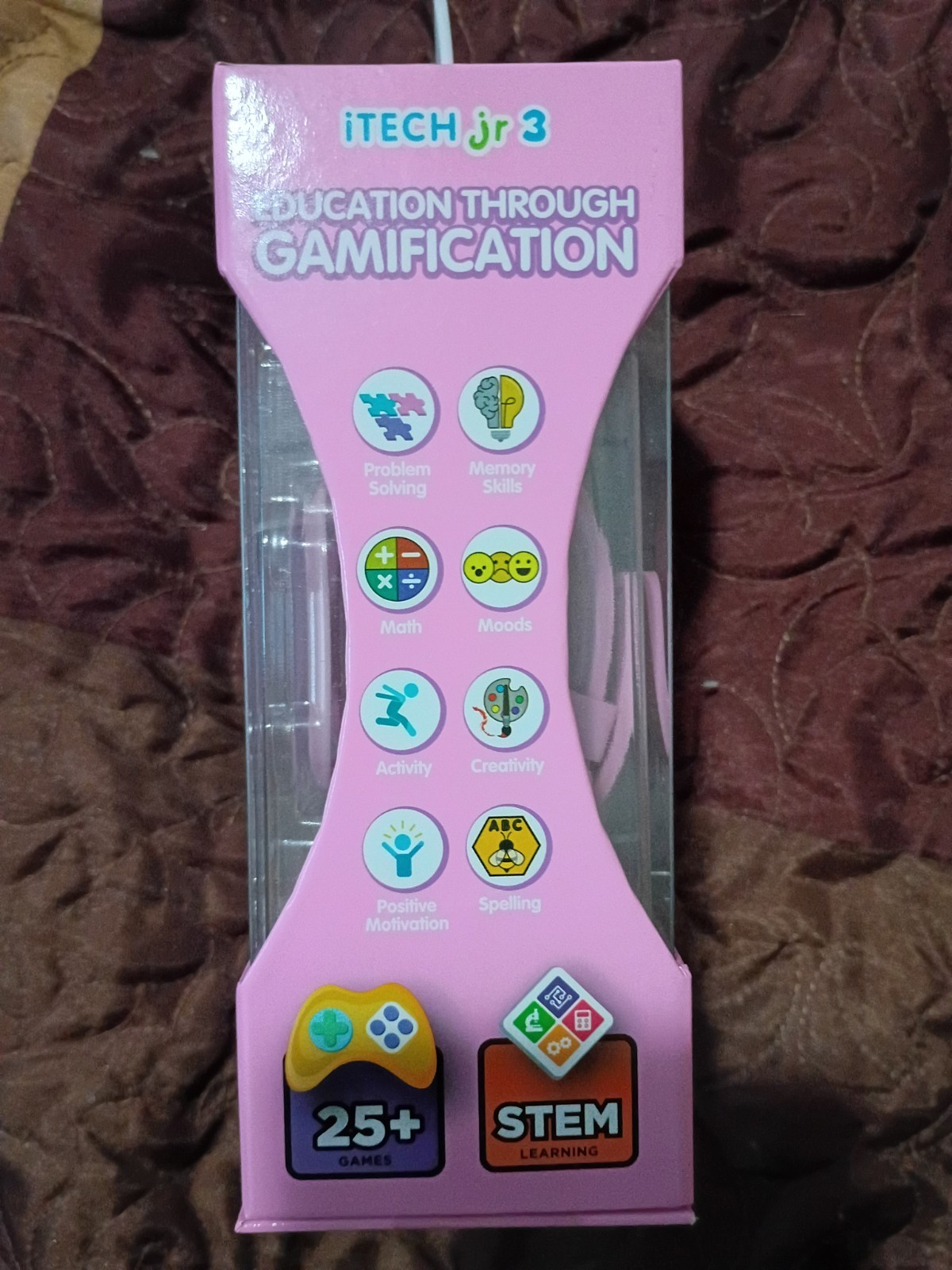 iTECH Jr 3 Kids Smartwatch Camera, Games, Music, Video Rec, Unicorn Print