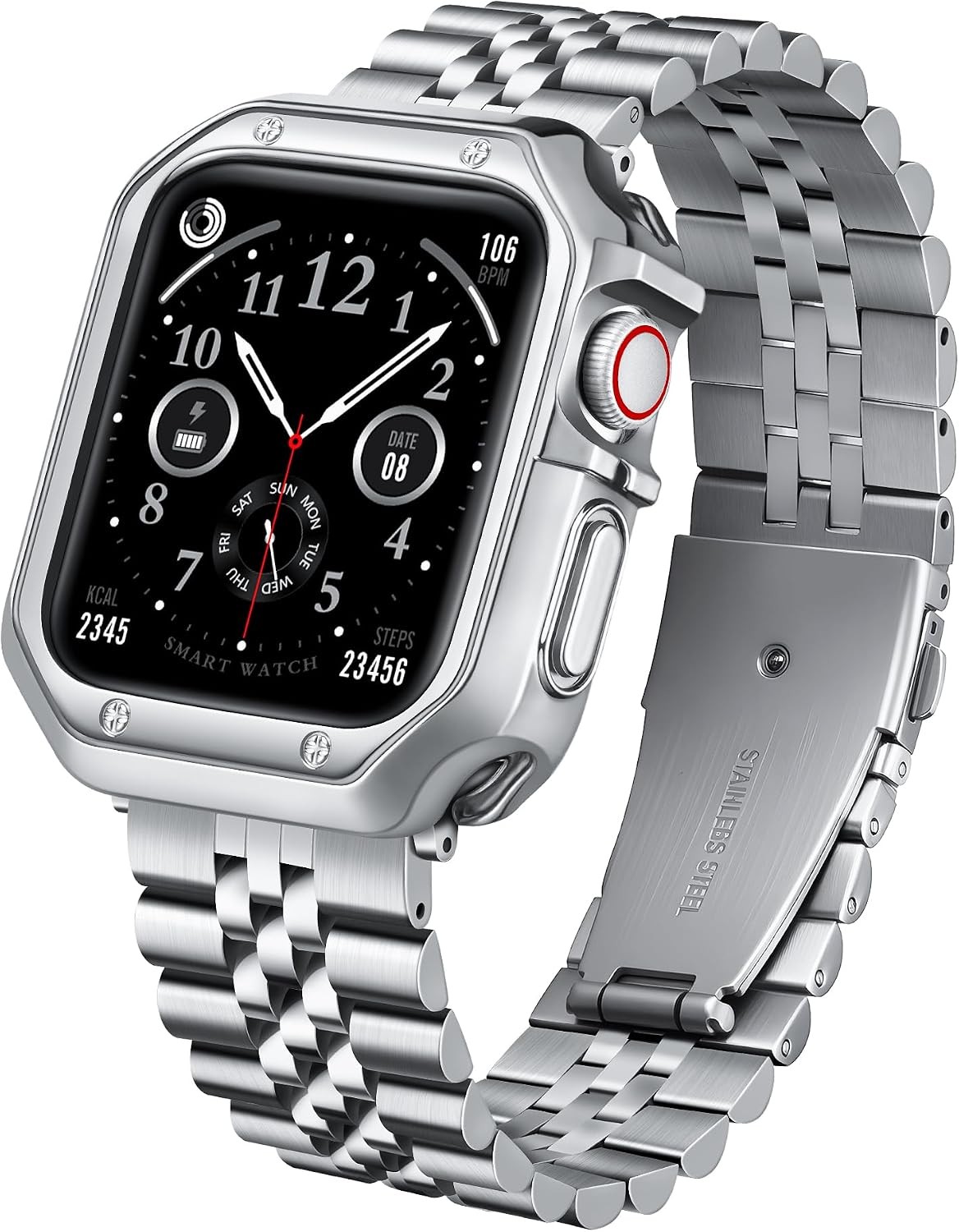 Stainless Steel Band for Apple Watch Series Ultra/SE3/11/10/9/8/7 49mm/46mm