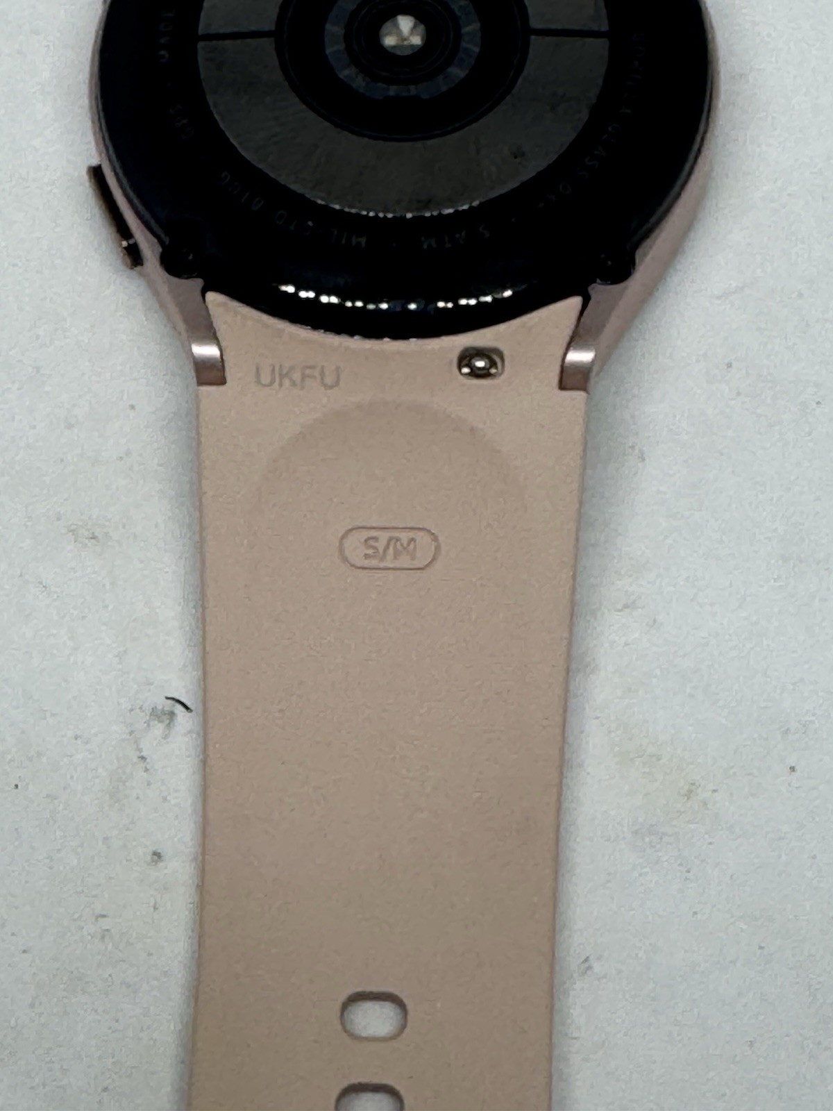 SAMSUNG GALAXY WATCH 4 20MM MIL-STD-810G Tan Silicone Band Great Shape – Tested