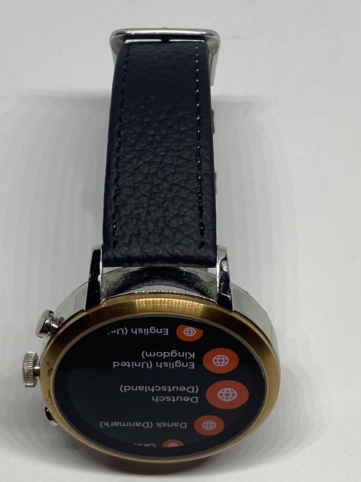 Fossil Gen 4 Authentic Digital Dial Smart Watch Custom Band FTW6016 AB589