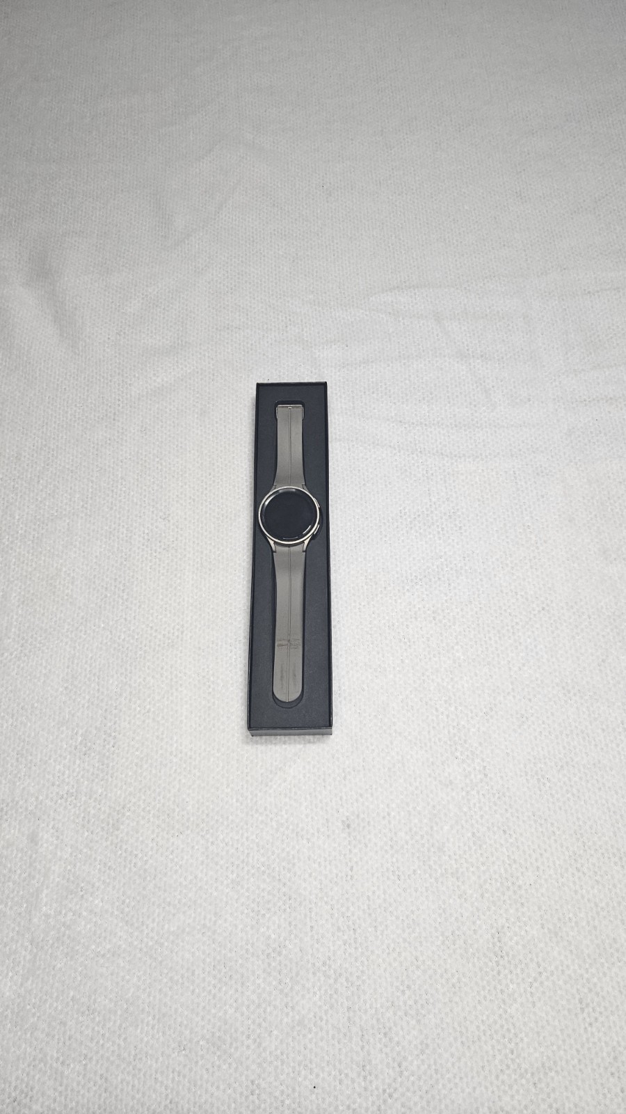Samsung Galaxy Watch5 Pro Silver Case Gray Band Android Compatible