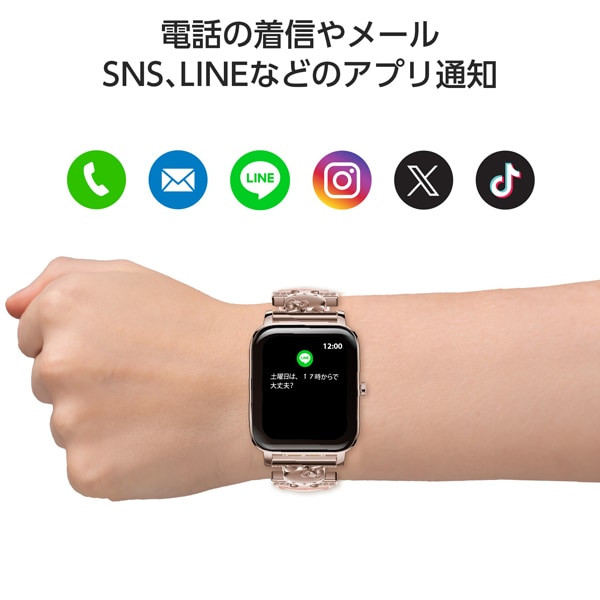 GREEN HOUSE Smart Watch Sanrio Characters Pompompurin GH-SMWL-PN