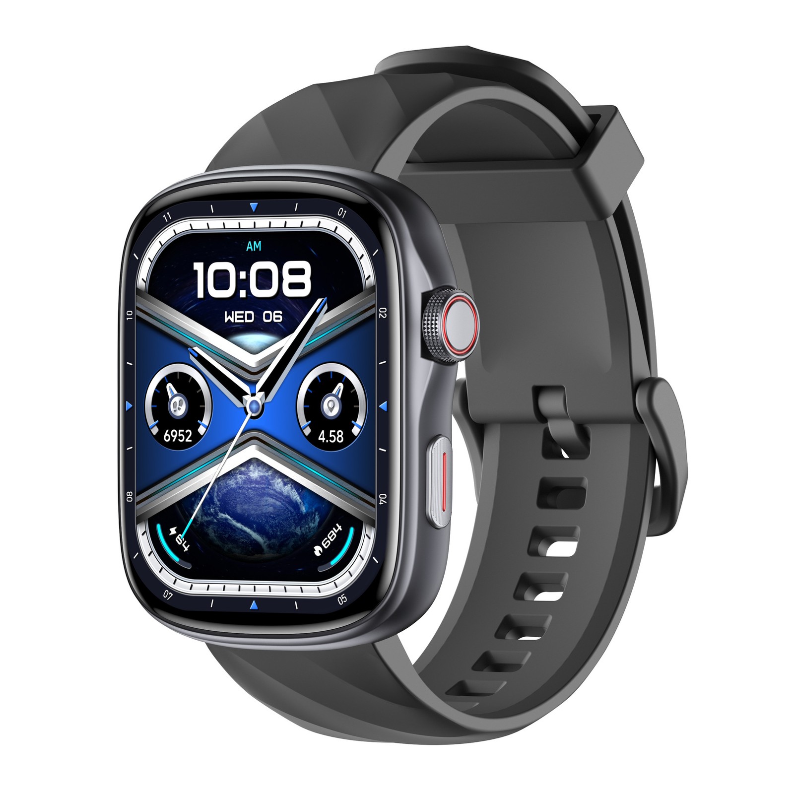 Smart Watch Eco Drive for Women men 1.95” Ultra-Clear Screen Activity Trackers