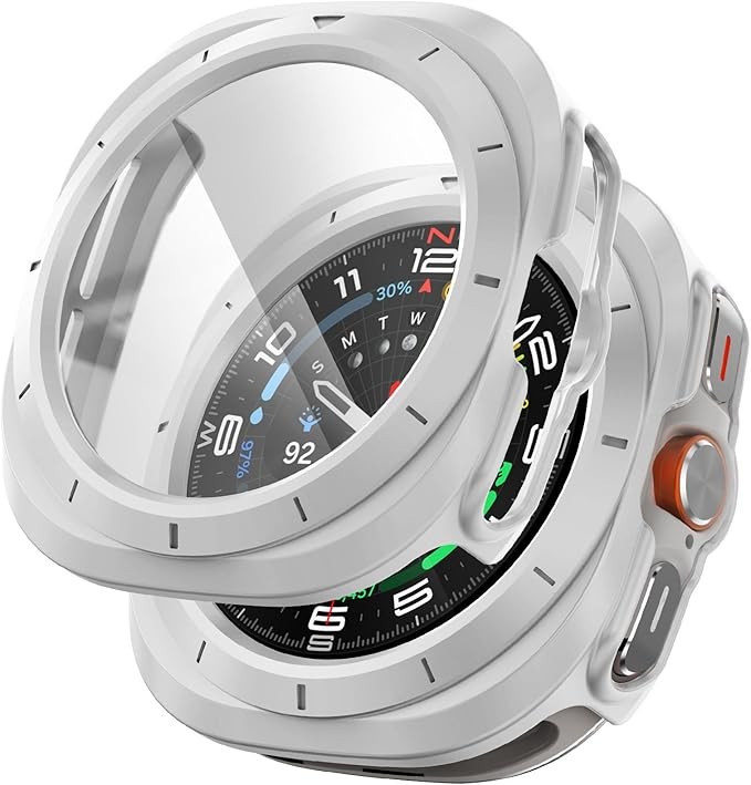 1 Pack Case for Samsung Galaxy Watch Ultra 47mm Durable HD Full Protective Cover
