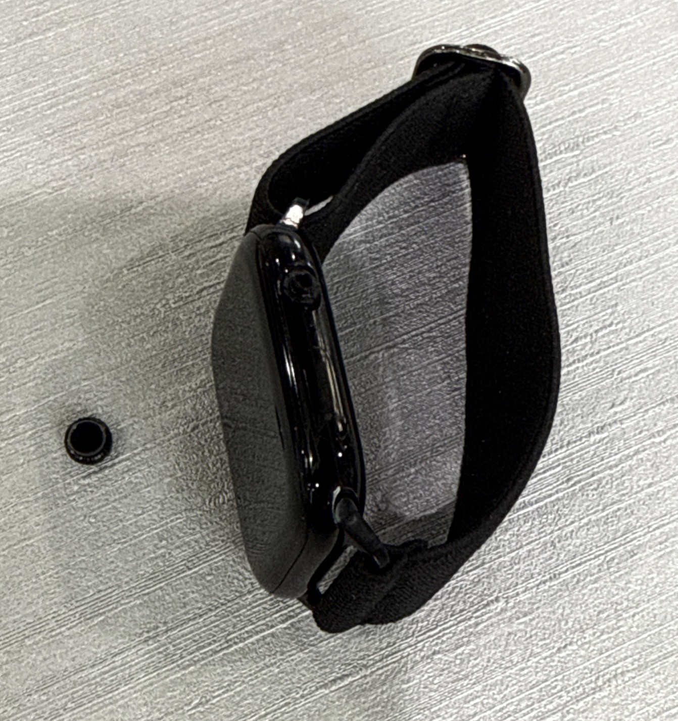 Apple Watch Series 10 46mm Black Aluminum Black Loop Band GPS LTE Broken Crown