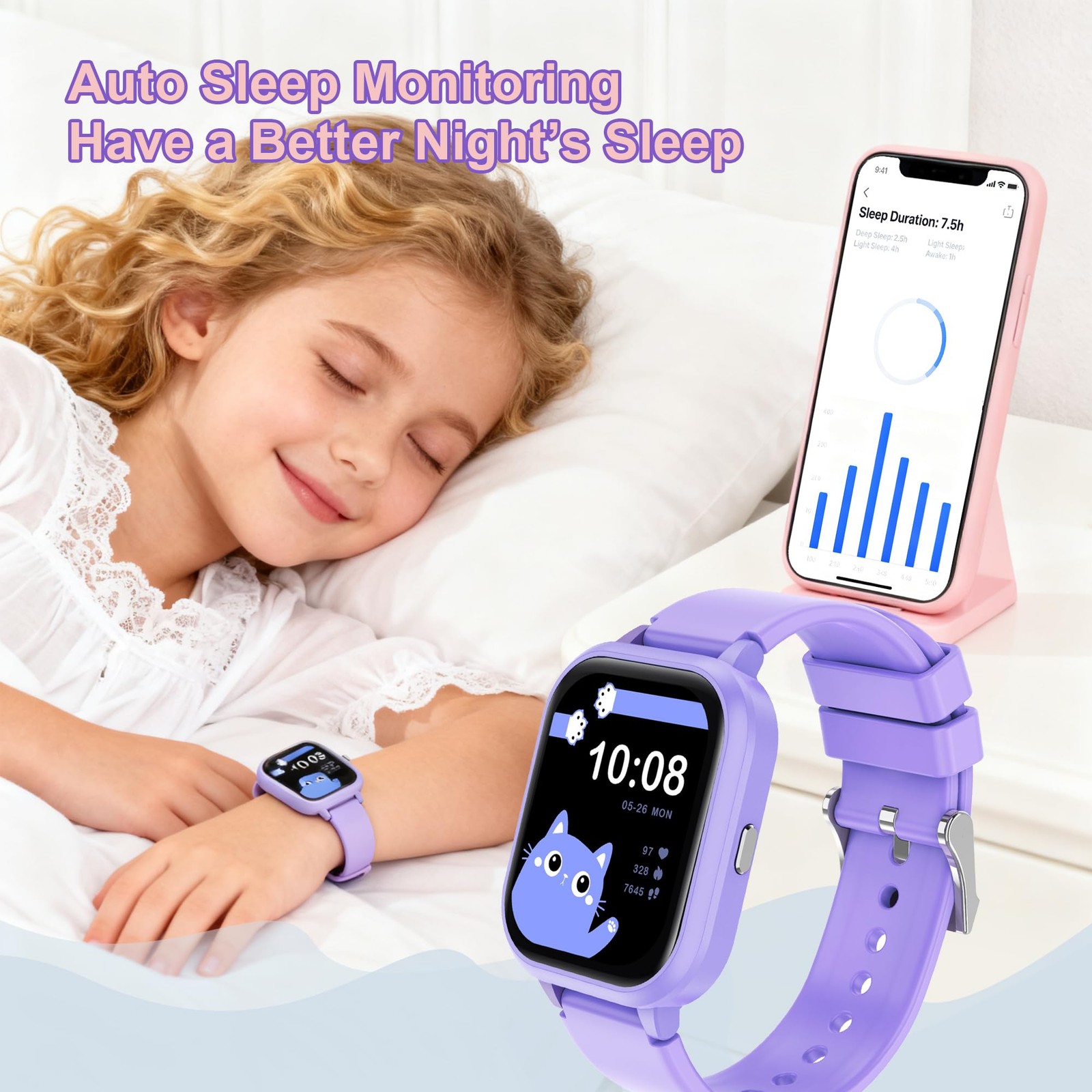 4-15 Ys, Standalone&APP Dual Use, Bluetooth , Kid Gift