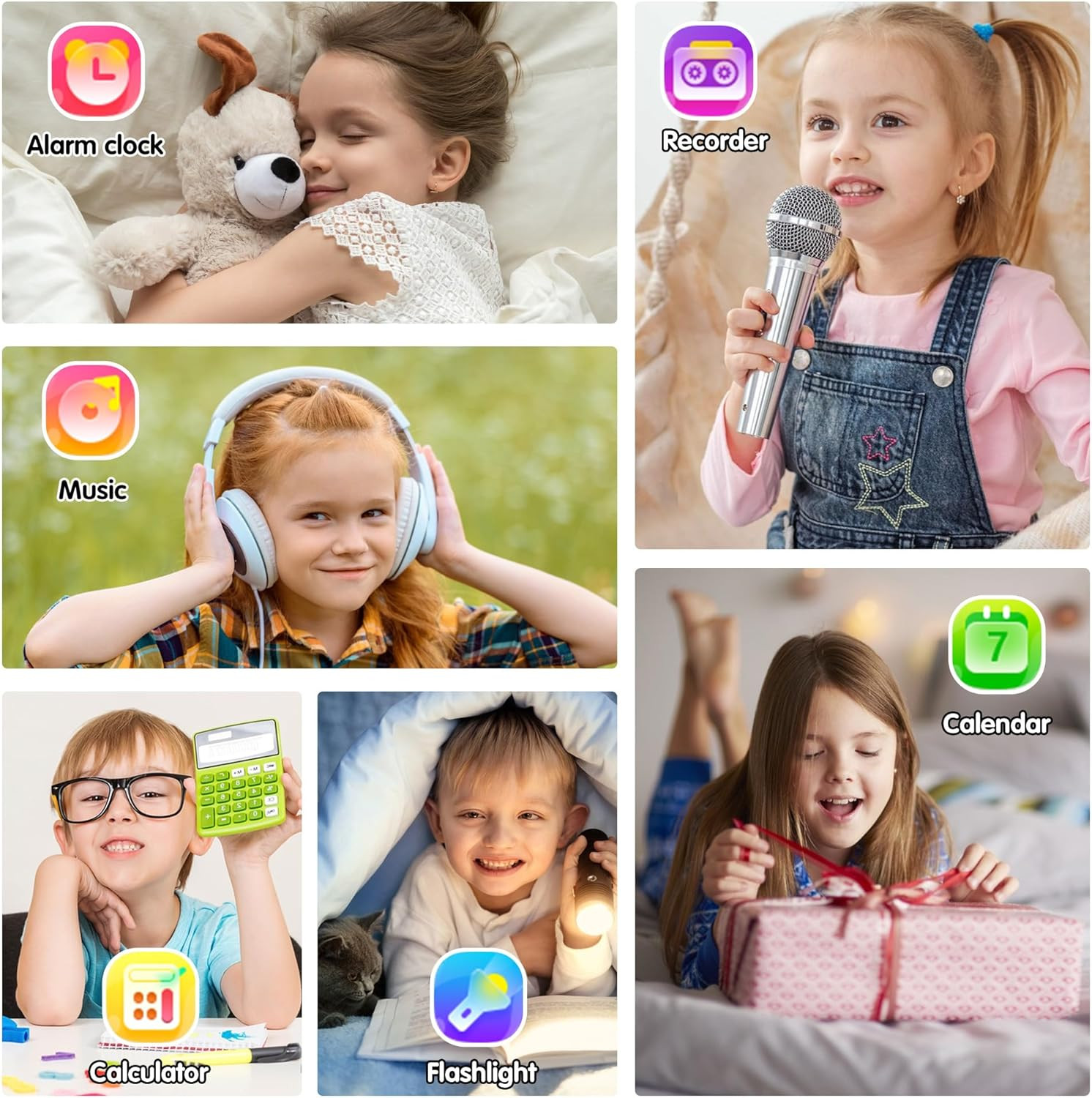 Smart Watch for Kids – Kids Smart Watch Girls Boys Gifts for 4-12 Years Old with