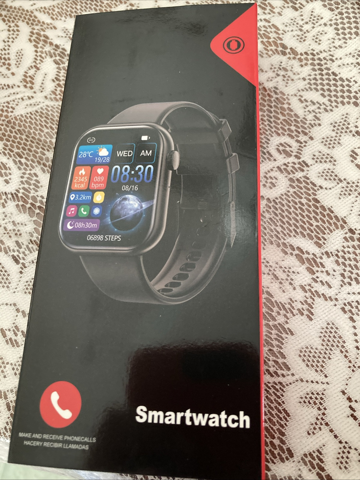 Women’s Smart Watch Bluetooth SmartWatch For Apple iPhone iOS and Android