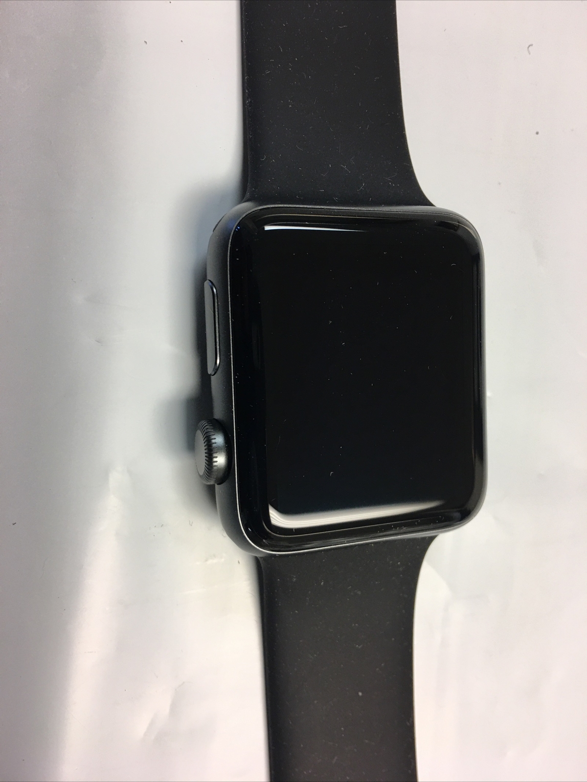 Apple Watch Series 2 42mm Aluminium Case Black Sport Band – MP062LL/A