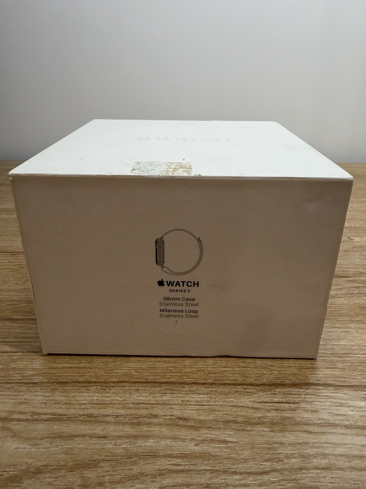 Apple Watch Series 2 38mm Stainless Steel Case Silver Milanese Loop MNP62LL/A