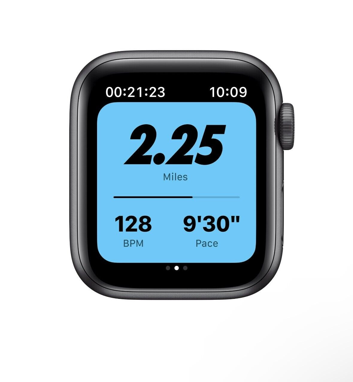 Apple Watch SE (1st Generation) 44mm Space Gray Aluminum Case with Midnight…