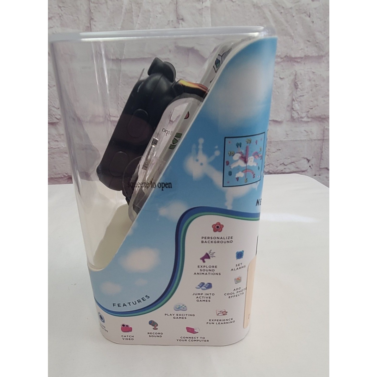 iTouch PlayZoom Kids Smartwatch 4 Years Old Camera Games Learning Black Flames