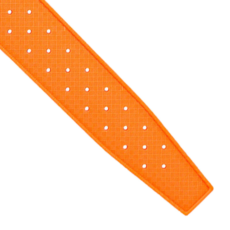 Bandini Mens Tropical Style Rubber Watch Band, Diver Band, Rally Strap 20mm 22mm