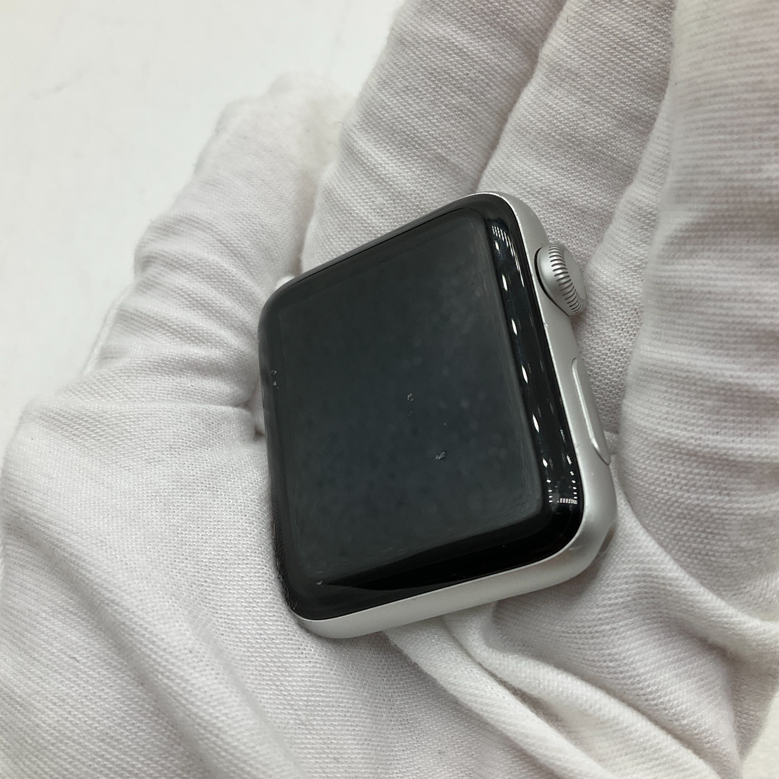 Apple Watch Series 2 GPS 42MM Silver Aluminum Case A1758 with Black Strap
