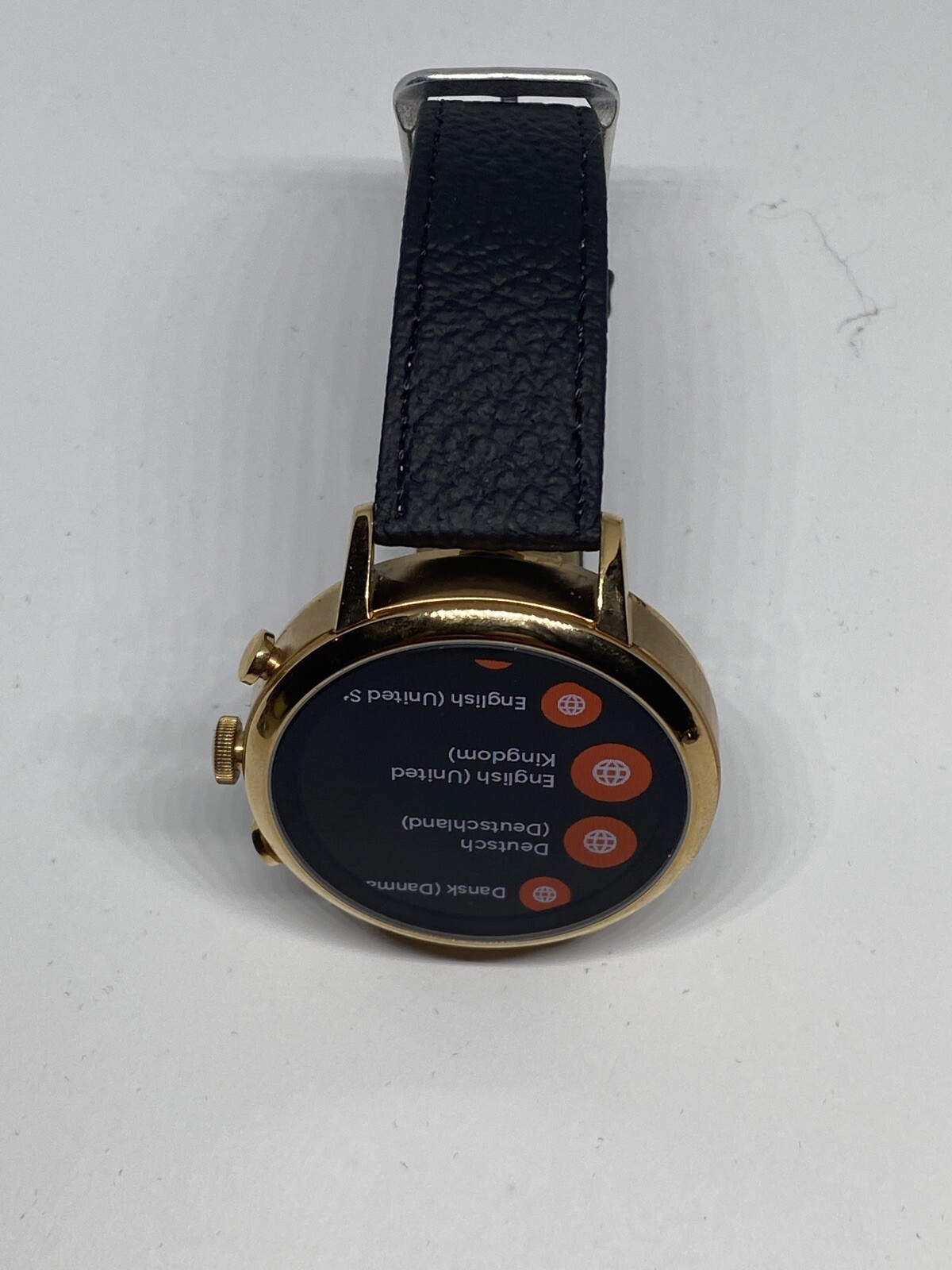Fossil Gen 4 Authentic Digital Dial Smart Watch Custom Band FTW6031 AB197