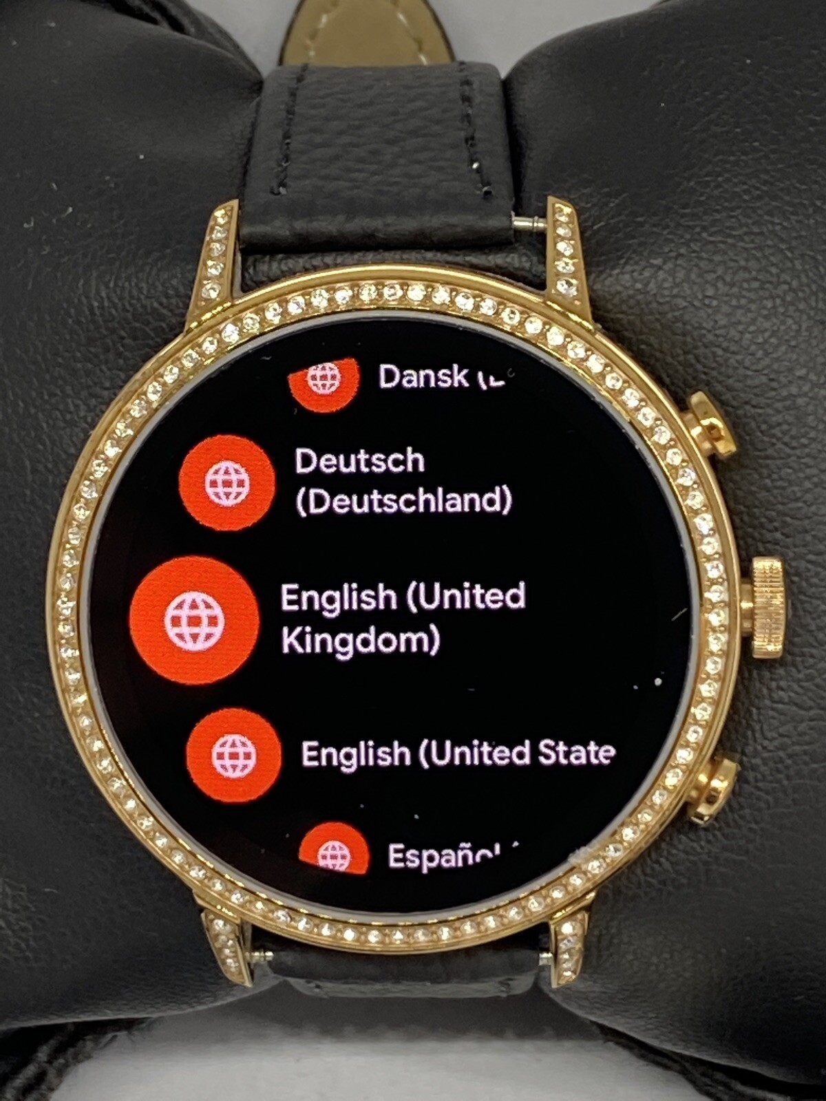 Fossil Gen 4 Authentic Digital Dial Smart Watch Custom Band FTW6011 BA340