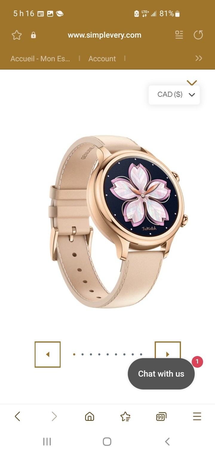 Mobvoi TicWatch C2+ Luxury Smartwatch