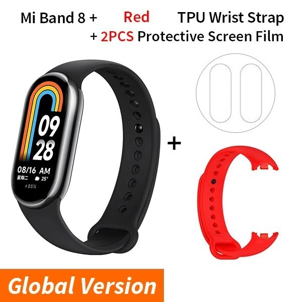 Xiaomi Mi Band 8 Smart Bracelet AMOLED Screen Blood Oxygen Monitoring Bluetooth