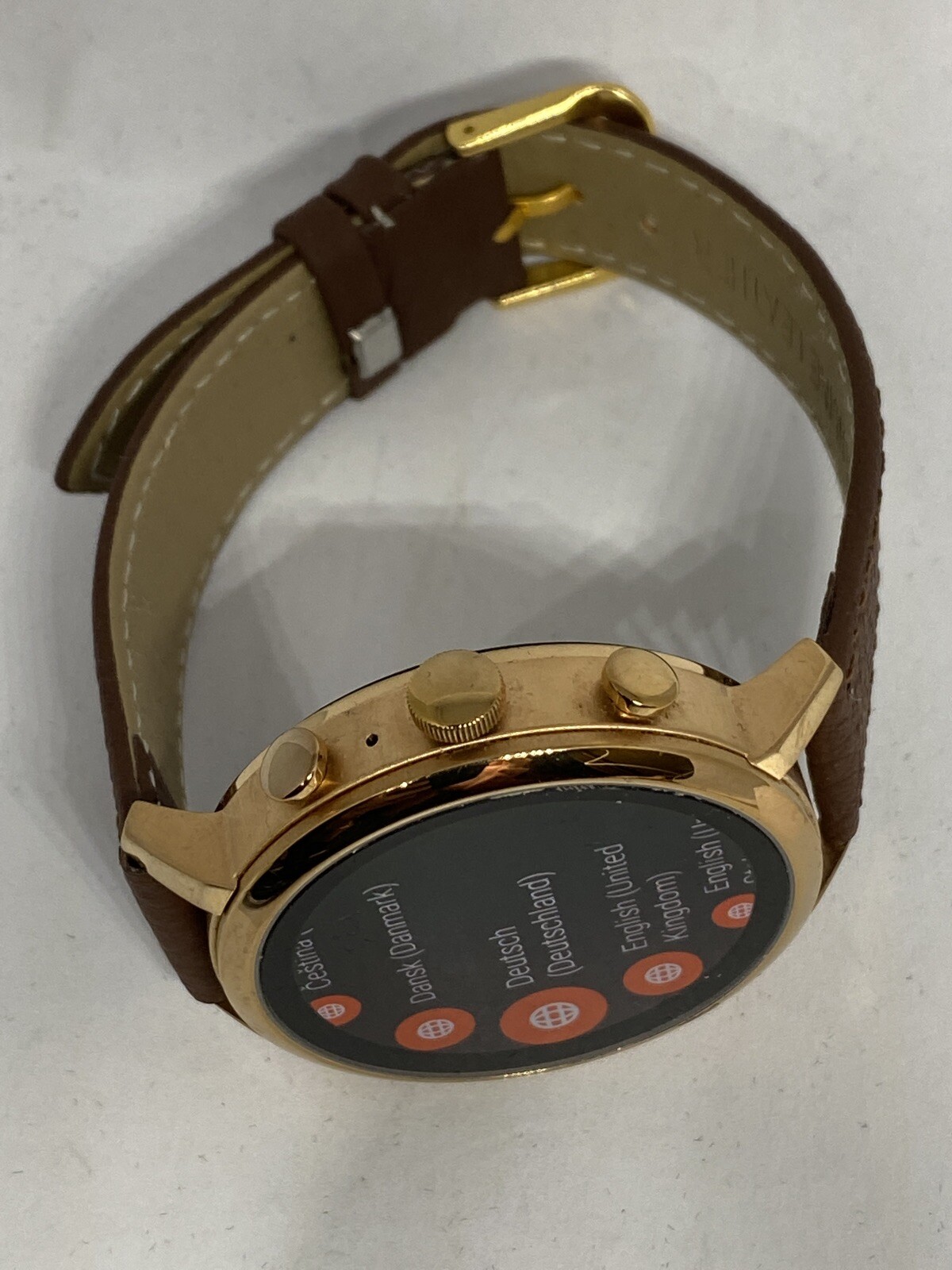 Fossil Gen 4 Authentic Digital Dial Smart Watch Custom Band FTW6016 LT343