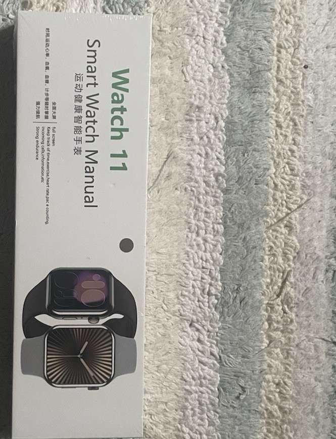 Smart Watch 11, Sport Band, Metallic Case 46MM