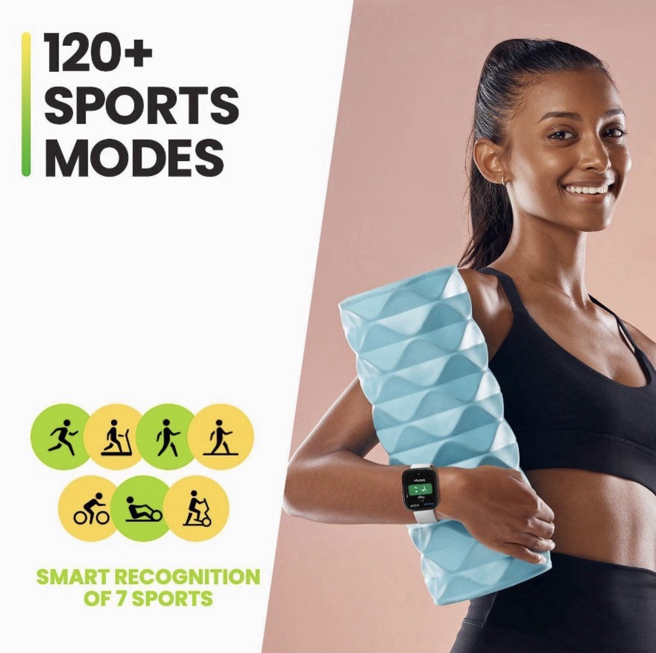 Amazfit Bip 5 Smartwatch – Pink