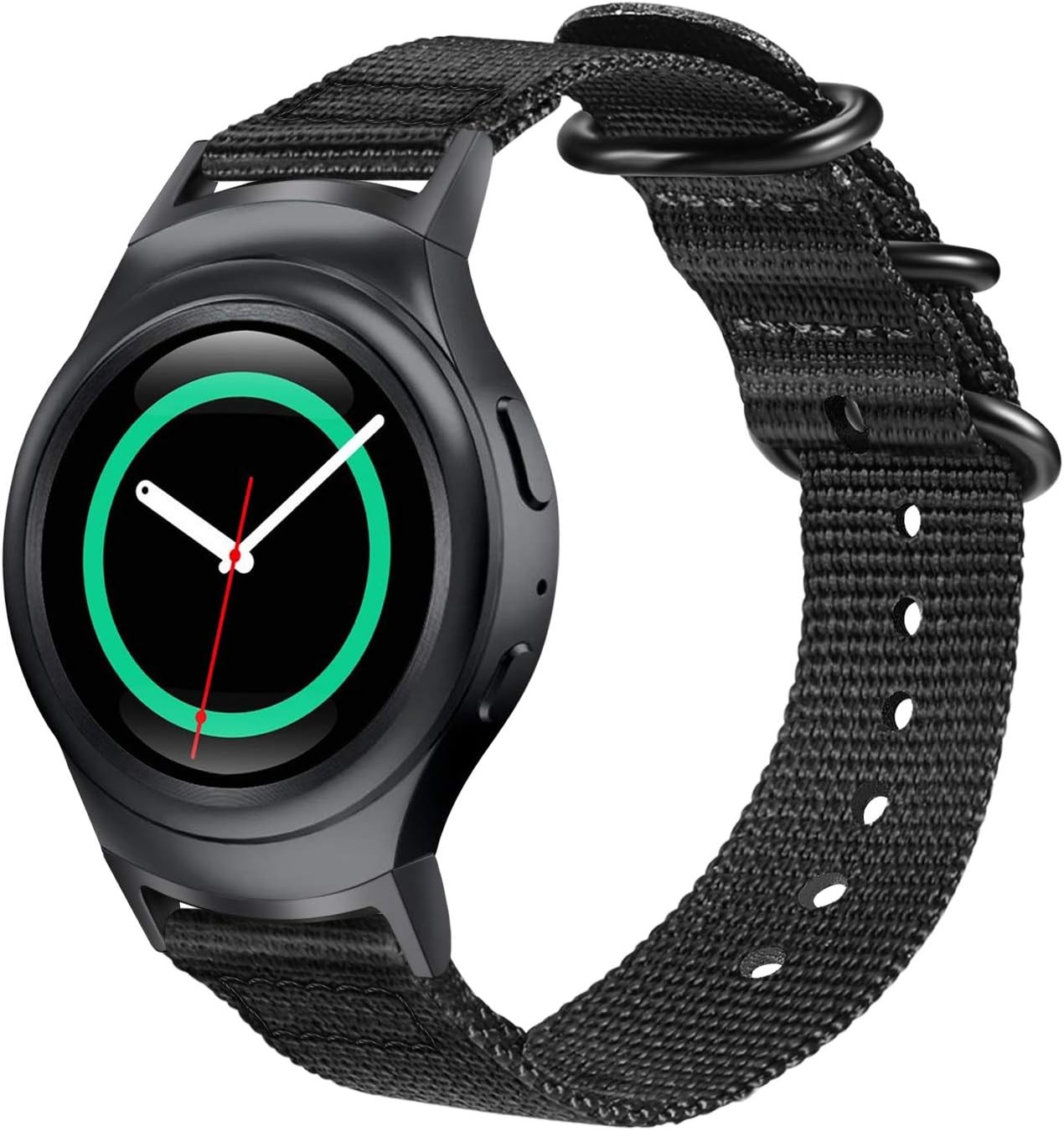 Case For Samsung Gear S2 SM-R720 SM-R730, Durable Soft Nylon Adjustable Strap