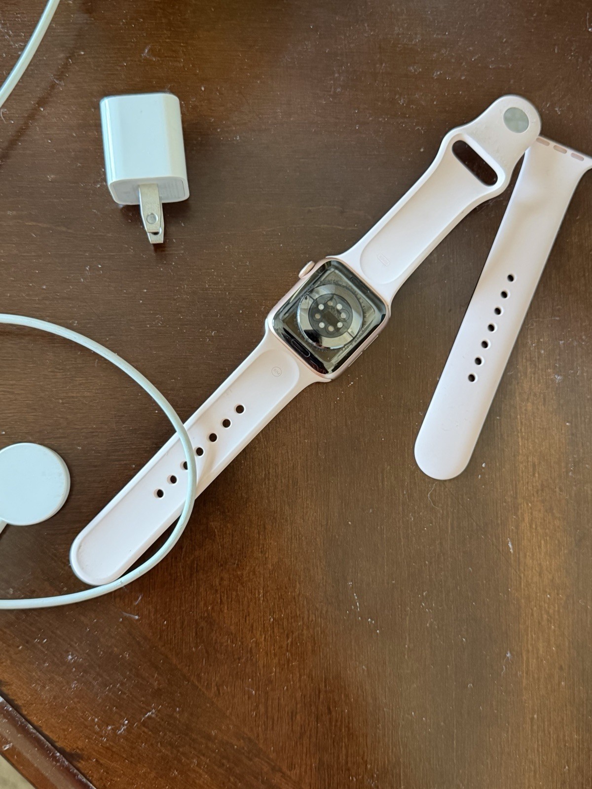 Apple Watch Series 6 Rose Gold with Pink Sand Sport Band
