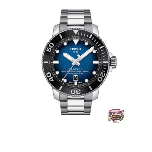 Tissot Men’s Seastar 2000 Professional Watch with Blue Dial and Bracelet Model