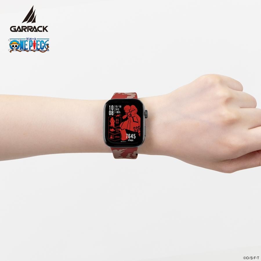 GARRACK One Piece Luffy Smartwatch HUC-OP-FT3-L Quartz GPS Silicone Strap w/Box