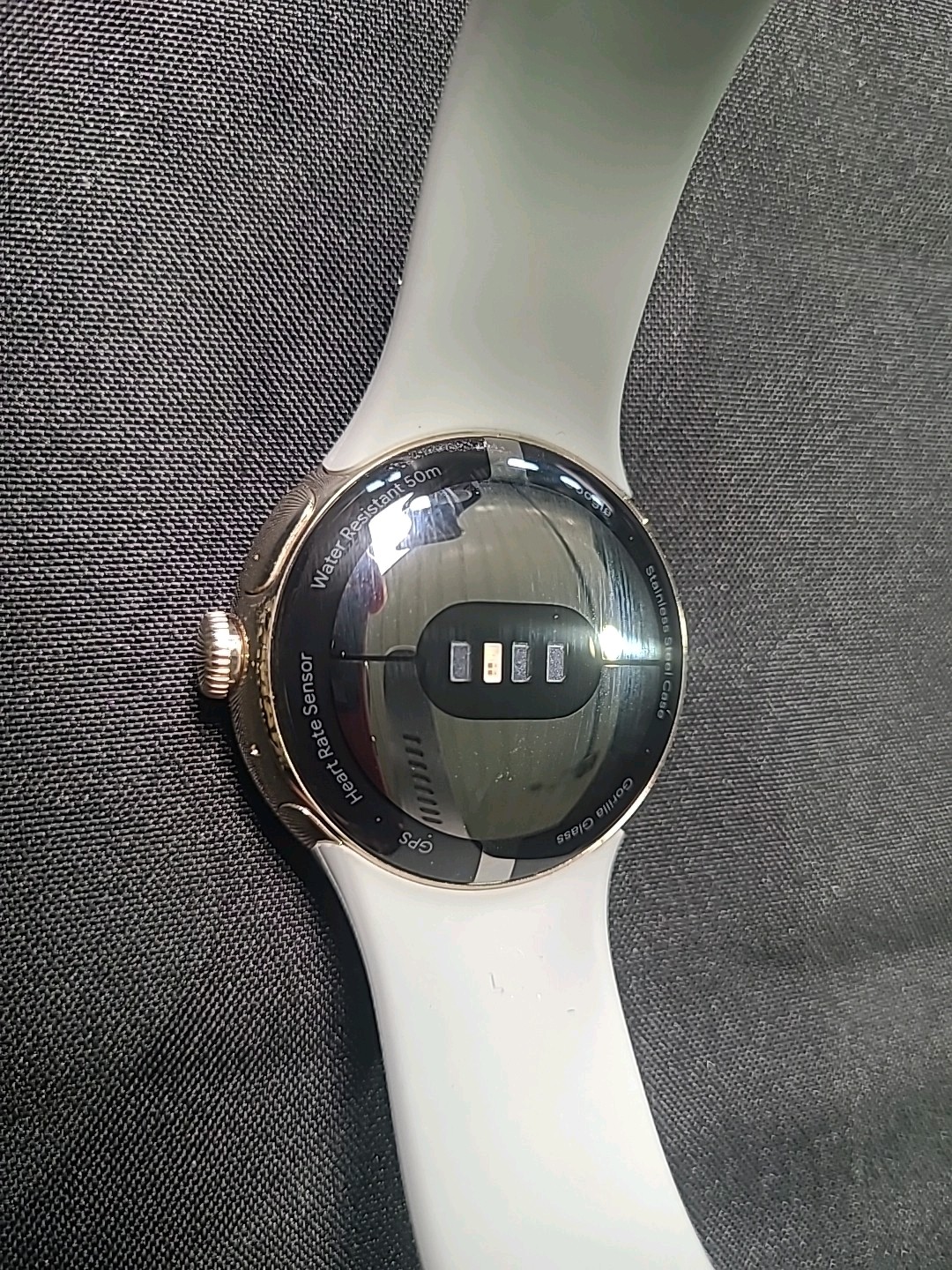 Google Pixel Watch Android Smartwatch With / Avec Fitbit – Champaign Gold…