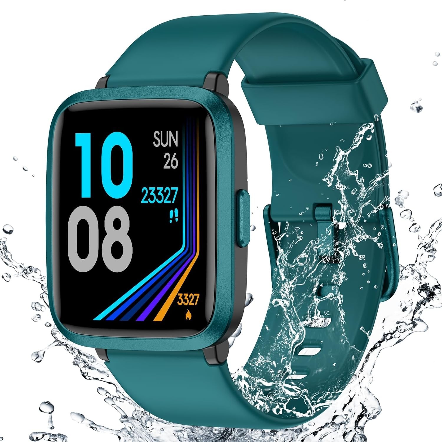 Fitness Tracker Watch with Heart Rate / Sleep Monitor Waterproof for iPhones